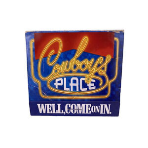 Marlboro Cowboys Place Advertising with Red Bottle Opener 1999 Vintage Deadstock